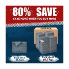 Microfiber Cleaning Cloths Bulk-400 Pack  Gray Microfiber Towels For Cars Grey