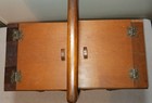 Vintage Accordian 3 Tier Sewing Box Stocked Full Of Vintage Sewing Supplies