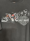 Harley-davidson Red Lodge Montana Graphic T-shirt Black Size Xl