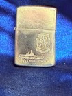 Vintage 1982 Solid Brass Zippo Lighter - Uss Peleliu Lha-5 - Rare