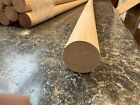 Cherry Wood Round Dowel 1 Inch Thick X 36 Inches Long Sanded Smooth Two Pieces