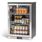 Procool 24  Stainless Steel Commercial Glass Door Back Bar Refrigerator