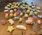 Squishys Mini Mochi Rising Fidget Hand Toy Lot Of 55