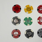Harley-davidson Poker Chip Lot 15 A d  Farrow Gettysburg Black Hills Garden Stat