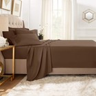 Full Sheets  6 Piece Set - Hotel Luxury Bed Sheets  Super Soft Bedding Set  F   