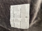 Biddeford Queen Electric Heated Microplush Blanket Gray Brand New
