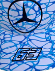 Amg Petronas F1 Racing  63 George Russell White   Blue Graphics Concept Cap 