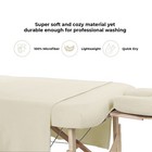 Microfiber Massage Table Sheets Sets 3 Pcs Premium Massage Table Cover Includ   
