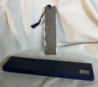 Vtg Wendell August Aluminum Bookmark  Mint In Box  Footprints In The Sand