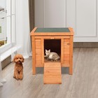 20  Wooden Rabbit Hutch Chicken Coop Hen House Pet Cage For Small Pet Waterproof