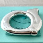 Authentic Tiffany   Co  Whale Baby Rattle Silver 925 Qh5fe