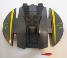 Mattel 1978 Battlestar Galactica Cylon Raider Vehicle W  1 Missile No Figure