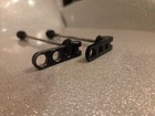 Ringle Ti Stix Holey Front   Rear Quick Release Set Titanium Black Vtg Mtb 90 s