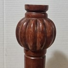 Vintage Wood Woodwn Chair Table Leg   15 25  Tall  heavy 1 5 Lbs  Upcycle Diy