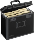 Vaultz Organizer Storage Box  Portable Locking Totes With Combination Locks