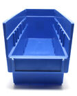 Akro-mils 30128 Plastic Nesting Storage Bins  Blue  4x18x4  12pc Case