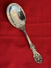 Reed   Barton Francis I Sterling Vegetable Serving Spoon 9 1 8    Old Markd Pat  D