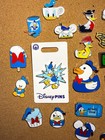 Donald Duck Disney Trading Pin Lot 25 Pins 2 Carded   Blind Bag