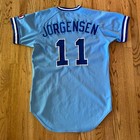 1983 Atlanta Braves Jorgensen  11 Team Issue Game Worn Used Wilson Jersey Sz 42