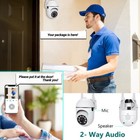 4-pack Wireless 5g Wifi Security Camera System Smart Outdoor Night Vision 1080p