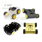 4wd Motor Smart Robot Car Chassis Kits Set W  Speed Encoder Diy Arduino