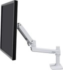 Ergotron Lx Desk Mount Lcd Monitor Arm For 32  Monitors White New