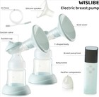 Wislibe Smart Double Electric Breast Pump Portable Rechargeable Pain-free - New