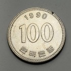 1990 Korea 100 Won  South Korea  Km  35