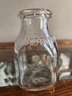 Vintage  mid-city Dairy  Milk Bottle     Chicago Illinois    Pint Embossed