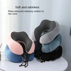 Memory Foam U Shaped Travel Pillow Neck Support Head Rest Car Plane Soft Cushion
