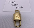 Louis Vuitton Padlock Lock   Key For Bags Brass Gold  number Random  W tracking