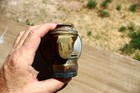 Vintage Antique Brass Auto-lite Carbide Miner s Head Lamp Universal Lamp