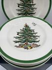 4 Lot Spode Christmas Tree 6 5  Bread And Butter Plates Dessert Earthenware