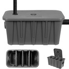 Commercial Grease Interceptor Grease Trap 20   22 Lbs 10 Gpm Plastic Interceptor