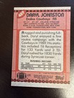 1990 Topps - Daryl Johnston  489  rc  Cowboys Autographed Card Signed