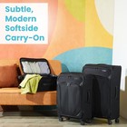 American Tourister 4 Kix 2 0 3-piece Set  carry On medium large   Black