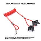 Universal Boat Outboard Engine Motor Kill Stop Switch   Safety Tether Lanyard Us