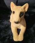 Vintage Resin Bull Terrier 6 5x4 Inches
