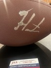 Travis Hunter Signed Nfl Full Size Football Jacksonville Jaguars Jsa Coa