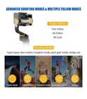 Moza Mini-s Foldable Handheld 3-axisphone Gimbal Stabilizer For Iphone Xs max 11