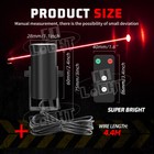 Laser Red Led Whip Lights Whipless Antenna Remote For Can-am Maverick X3 Utv Atv