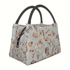 Harry Potter Gray Insulated Lunch Bag Hogwarts Wizarding World Potion Hedwig New