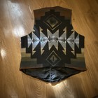 Vintage Pendleton Aztec Men   s M Western Vest - All Buttons