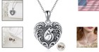Sterling Silver Tree Of Life Locket Necklace