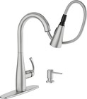 Moen 87014srs Essie Kitchen Faucet Spot Resist Stainless Pulldown High Arc