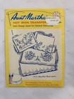 Vintage Hot Iron Transfer Patterns Lot Aunt Martha   Vogart Floral Wedding Owl