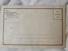 Trader Vics Folded Card Paper Vintage Granny Abbott Honolulu Hawaii Drink Menu