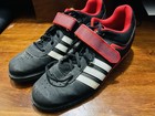Adidas Powerlift 2 0 Red Black Lace Up Weightlifting Strap Shoes Mens 11 5