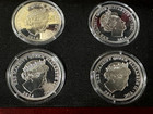 Bradford Exchange 70th Anniversary D-day Commemorative Crown Eight Coin Set