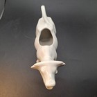 Antique Porcelain Cow Milk Pitcher Creamer Made In France 
